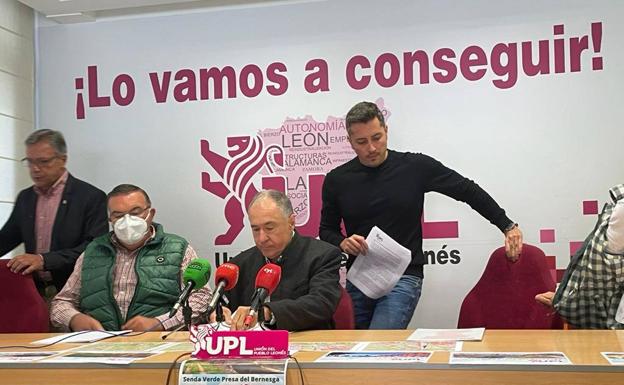UPL propone la construcción de la senda verde temática de la Presa del Bernesga por más de 600.000 euros