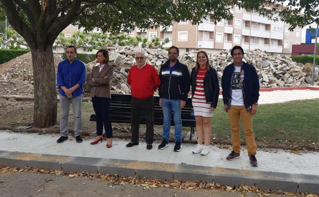 Santa María del Páramo renovará de forma integral la pavimentación del parque municipal