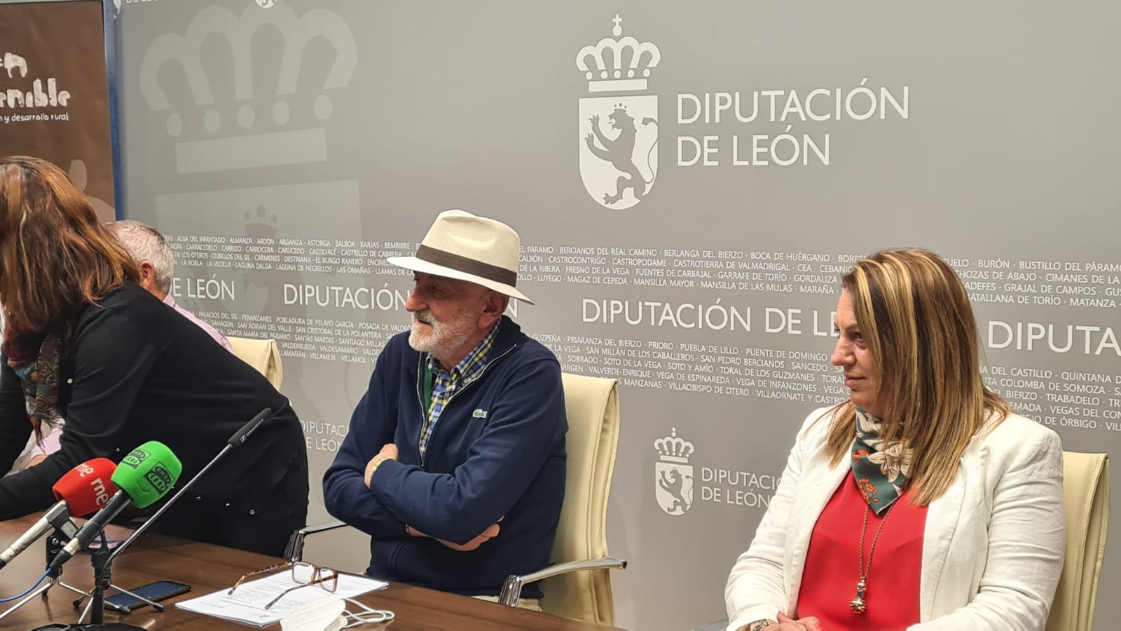 Rueda de prensa de Matías Llorente en la Diputación