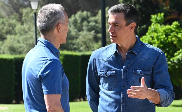 Sánchez recibe a Stoltenberg para preparar la Cumbre de la OTAN