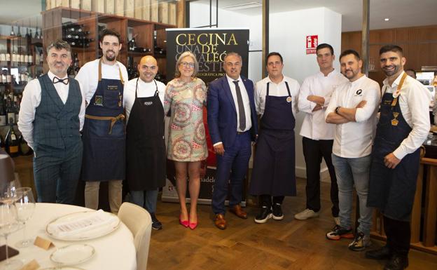 Cinco cocineros con estrella Michelín ponen en valor la 'Cecina de León' en Cantabria