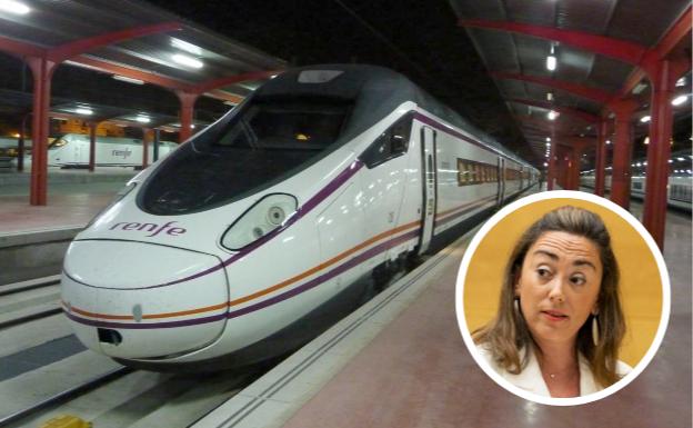 La consejera de Movilidad rechaza discriminación alguna y peleará para que León «esté en el convenio con Renfe»