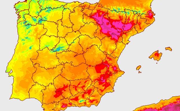 Temperaturas máximas estables en León y lluvia intermitente hasta el próximo domingo