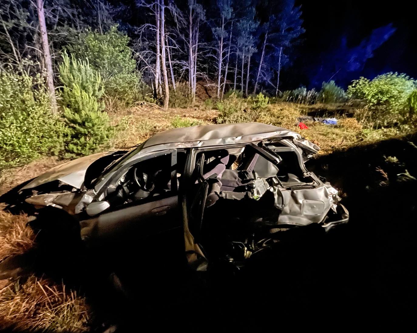 Accidente en Rioseco de Tapia
