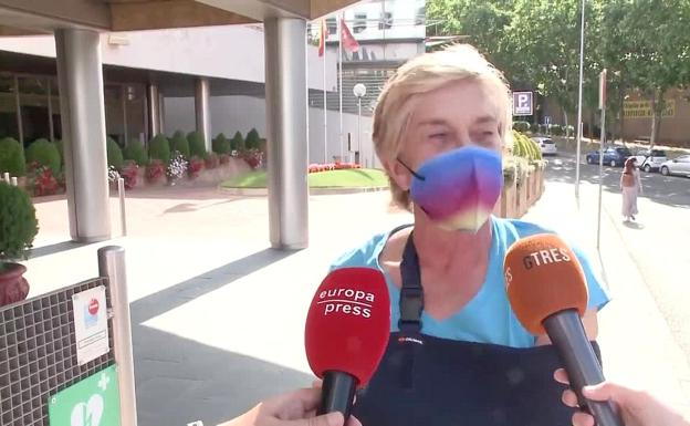 Chelo García Cortés recibe el alta hospitalaria tras su operación