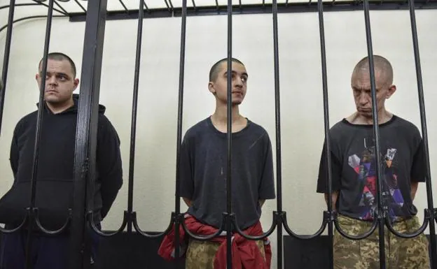 Rusia justifica la ejecución de los tres brigadistas extranjeros condenados en Donetsk