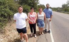 El PSOE de San Andrés reclama instalar alumbrado público en la carretera hacia Ferral del Bernesga