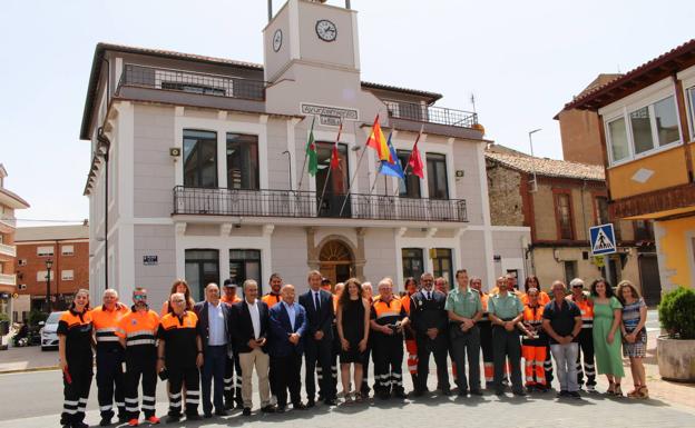 La Robla reconoce a su cuerpo de Protección Civil por 25 años de trabajo y compromiso