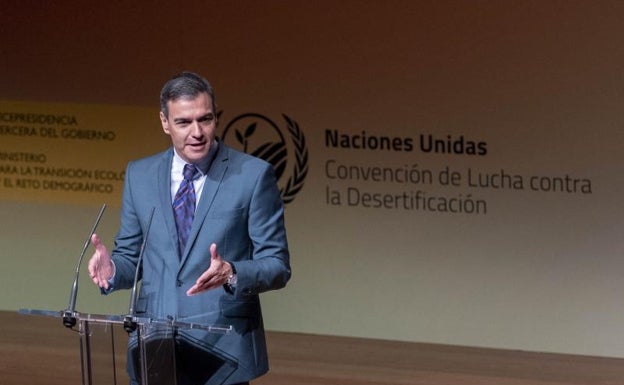 Pedro Sánchez: «Negar el cambio climático es un insulto a la inteligencia»