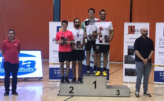 Oro y plata leonesas en un completo fin de semana de bádminton en Zamora