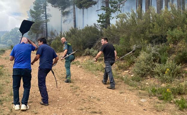 Bomberos forestales denuncian las condiciones laborales de las brigadas en Castilla y León, «las más precarias de Europa»