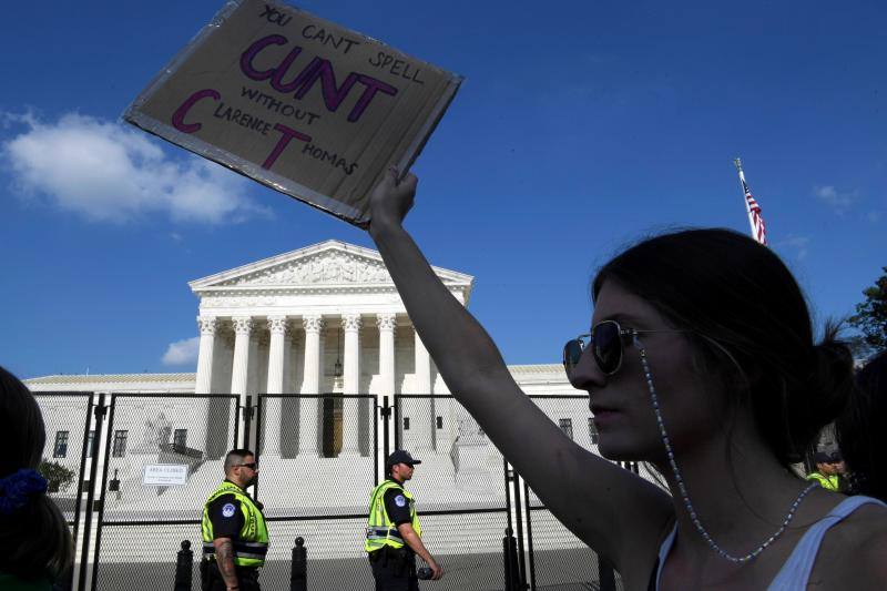 Protestas en Estados Unidos contra la ilegalización del aborto