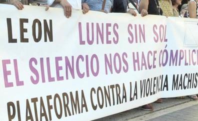 Los Lunes sin Sol se concentran este lunes en León para condenar la violencia machista
