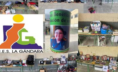 El mercadillo del IES La Gándara de Toreno logra recaudar los fondos necesarios para instalar una grúa para Javier González