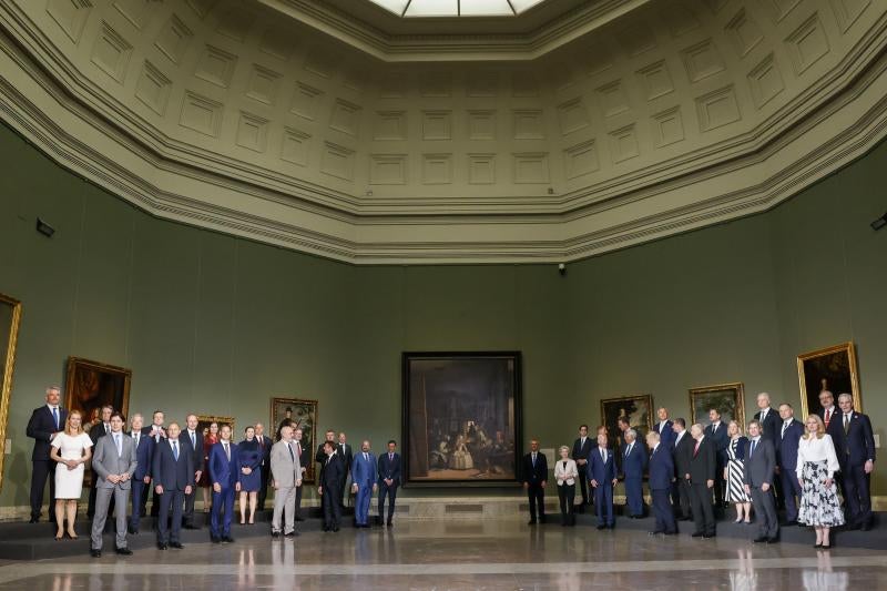 En imágenes | La OTAN celebra su cumbre en el Museo del Prado