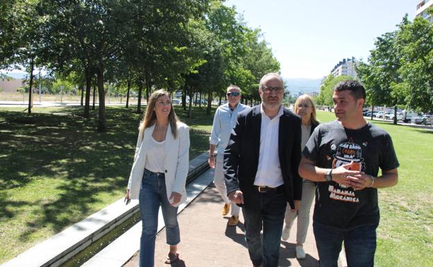 El Ayuntamiento progresa en el Anillo Verde con una actuación sobre dos hectáreas en la Rosaleda