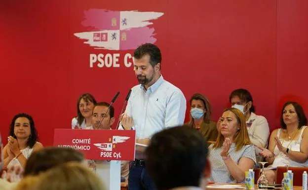 Tudanca asegura que se quedará al frente del PSOE: «Aquí nadie se rinde hasta que Castilla y León sea socialista»