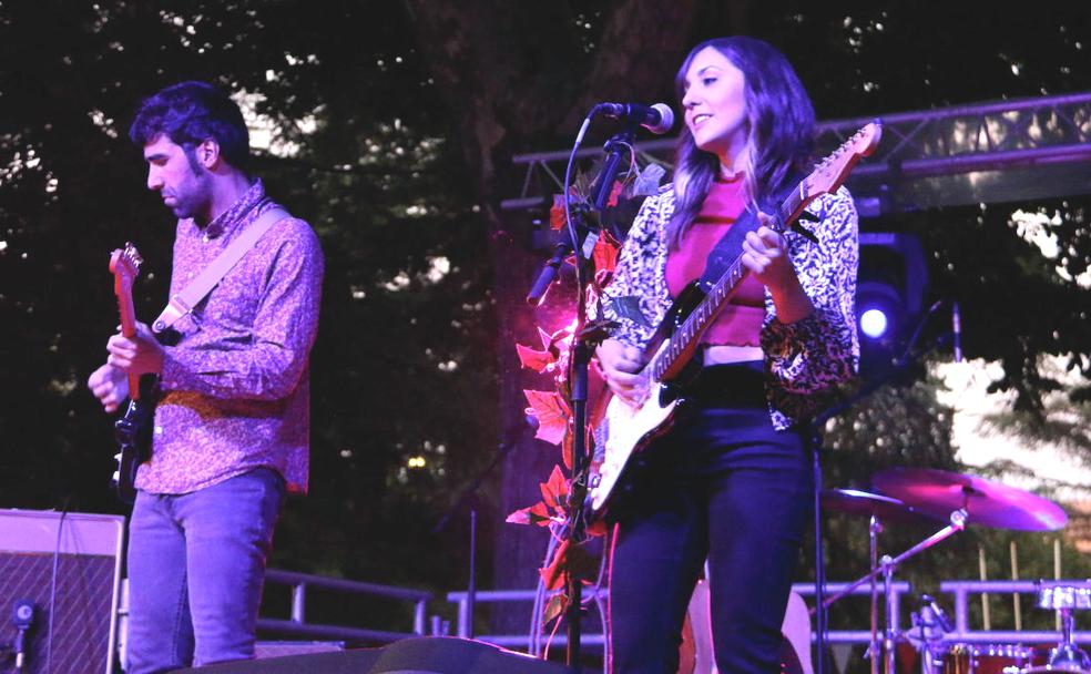 La leonesa Nadia Álvarez emociona al parque San Francisco