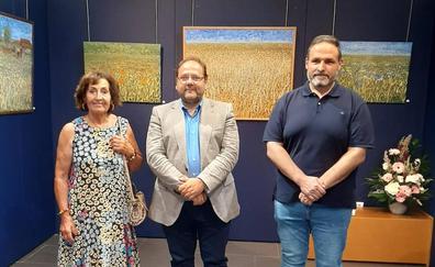 Inauguración de la exposición de pintura «Paisajes del Páramo leonés» en La Bañeza
