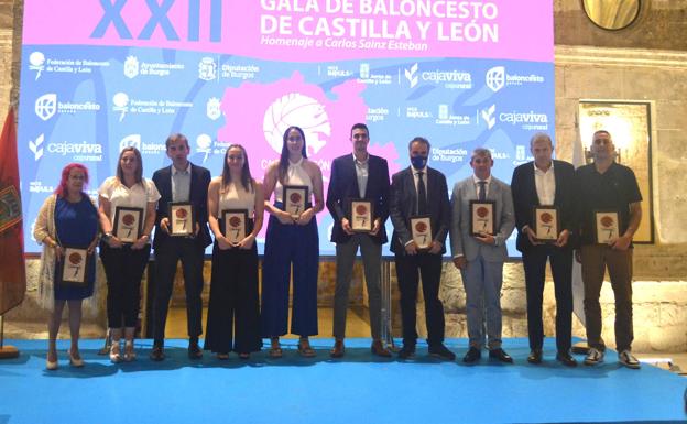 El BF León y el Embutidos Pajariel, premiados en la gala del baloncesto autonómico