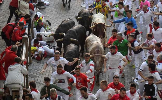 Señal de TV | Así ha sido el tercer encierro de los Sanfermines