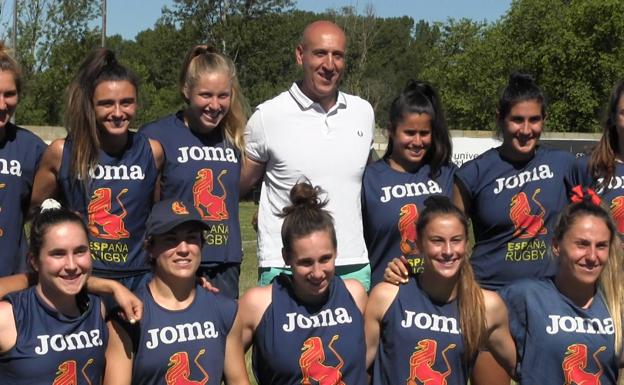 La selección femenina de rugby seven prepara su asalto al Mundial en León