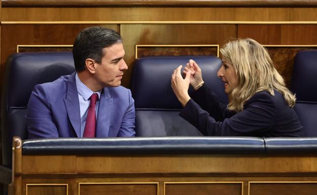 La cuenta atrás hacia un 2023 electoral enrarece la sintonía entre Sánchez y Díaz