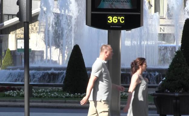 La ola de calor ya se siente en León: se rozarán los 40º toda la semana