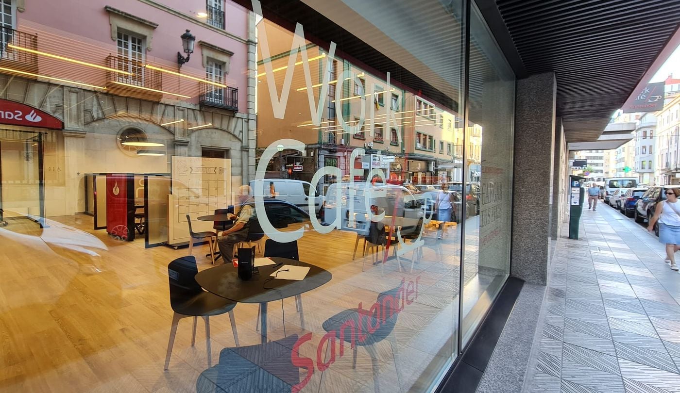 Un café y ¿un banco?