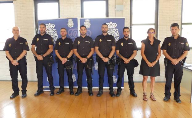 La Policía Nacional de León recibe 16 nuevos agentes en prácticas