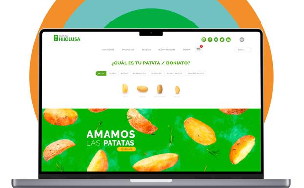 Patatas Hijolusa lanza nueva web corporativa e incorpora su tienda online