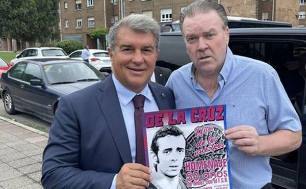Toño De la Cruz, medio siglo blaugrana entre leyendas en Boñar
