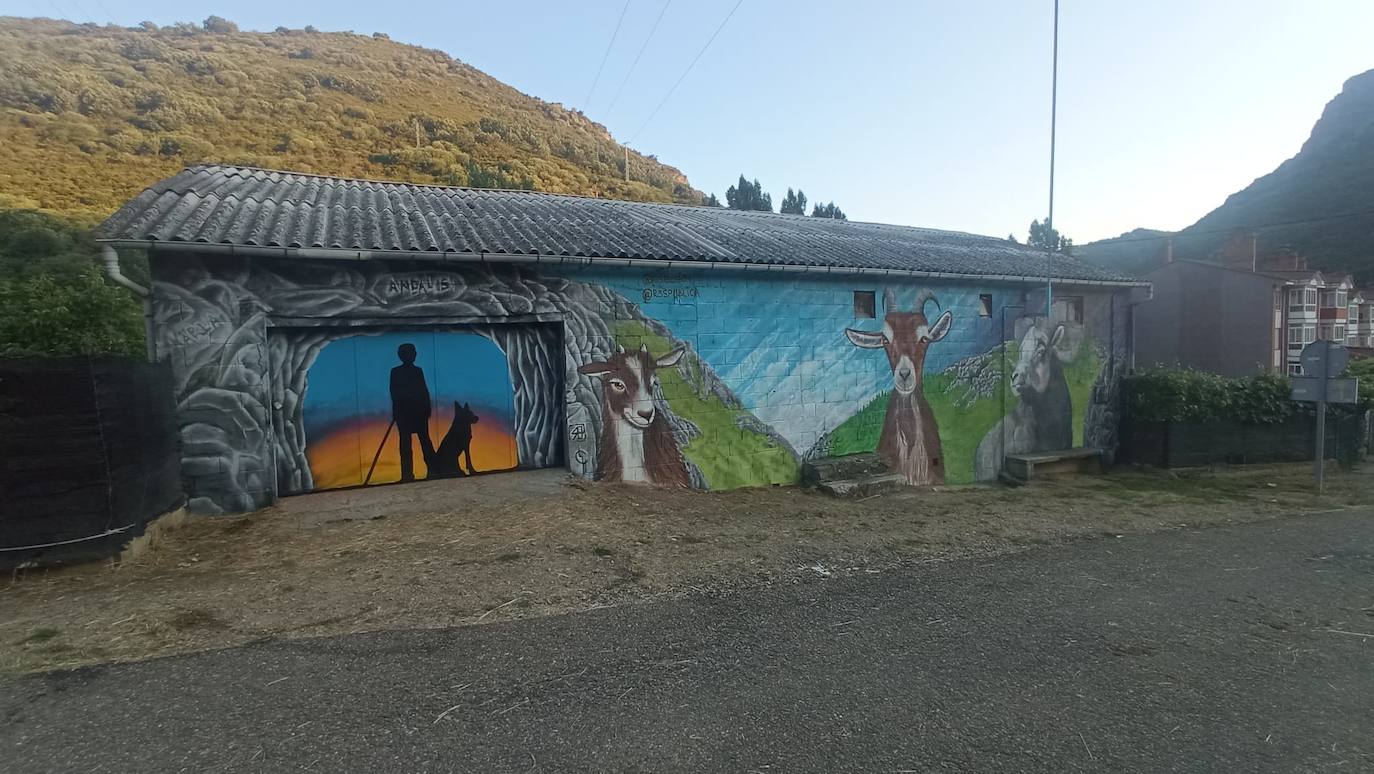 'Street art' en Ciñera