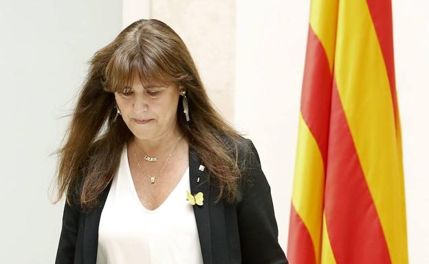 La presidenta del Parlamento de Cataluña, Laura Borràs./EFE