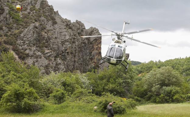 El Greim rescata en una ruta en Picos a una septuagenaria con síntomas de agotamiento