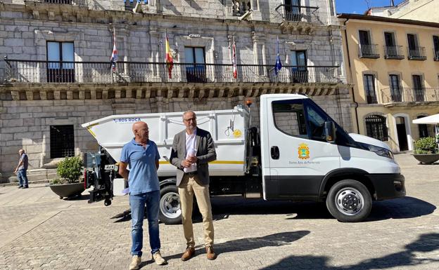 Ponferrada adquiere un camión de pequeñas dimensiones para la recogida de basura en los pueblos