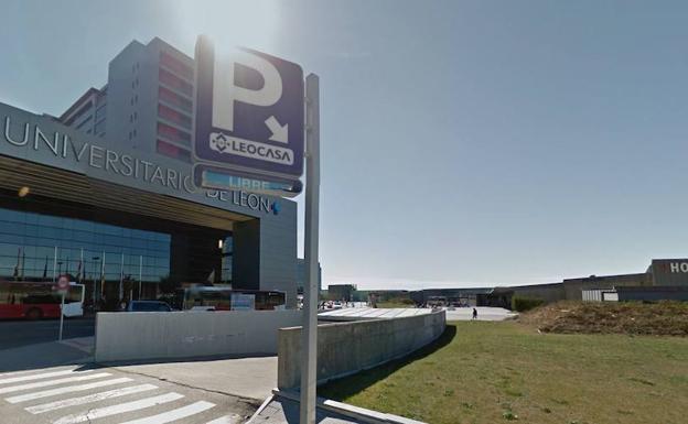 Cada hora en el parking subterráneo del Hospital de León costará ahora cinco céntimos más