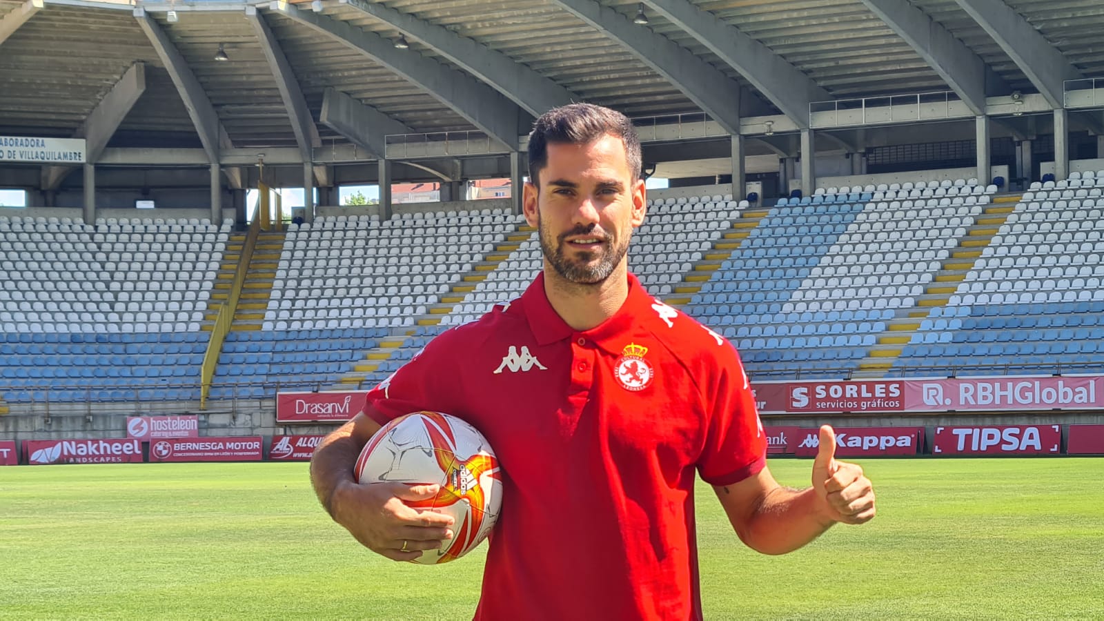 Presentación de Saúl González en el Reino de León