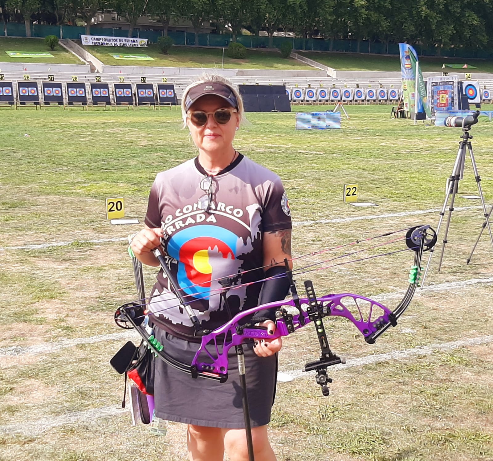 Beatriz Manuel Sánchez consigue el décimoséptimo puesto en el Campeonato de España al aire libre de tiro con arco