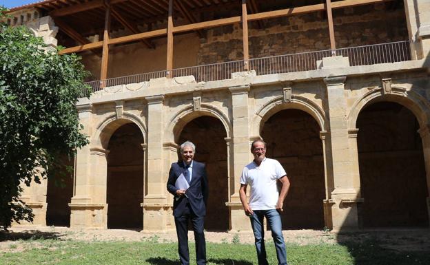 Las obras del Monasterio de Sandoval reinventan el claustro tras una inverisón de 400.000