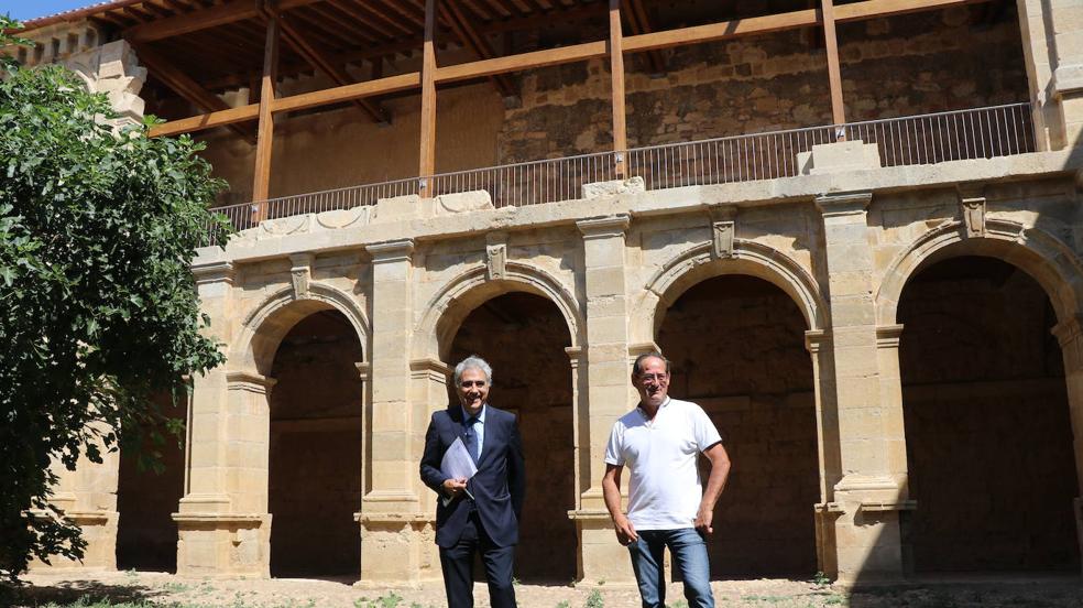 Las obras del Monasterio de Sandoval reinventan el claustro