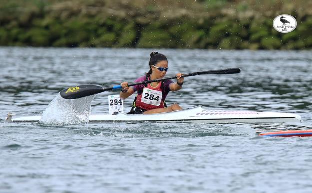 La leonesa Ángela Gutiérrez se impone en el Mini Sella