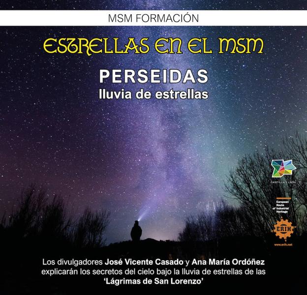 El Museo de la Energía organiza una observación astronómica de las famosas Perseidas