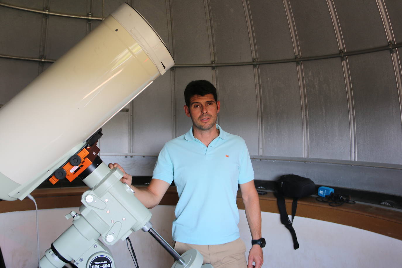 Fernando Vélez, aficionado a la astrofotografía