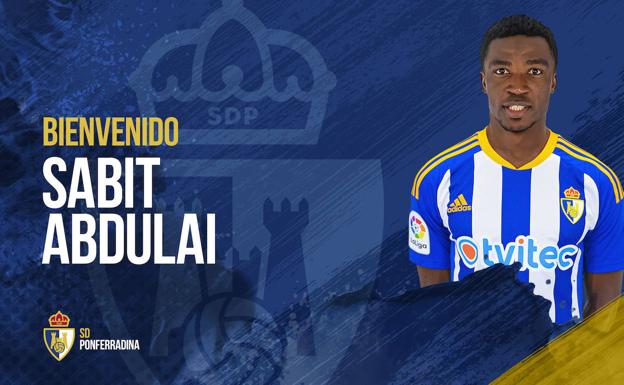 La Ponferradina refuerza la medular con la cesión de Sabid Abdulai
