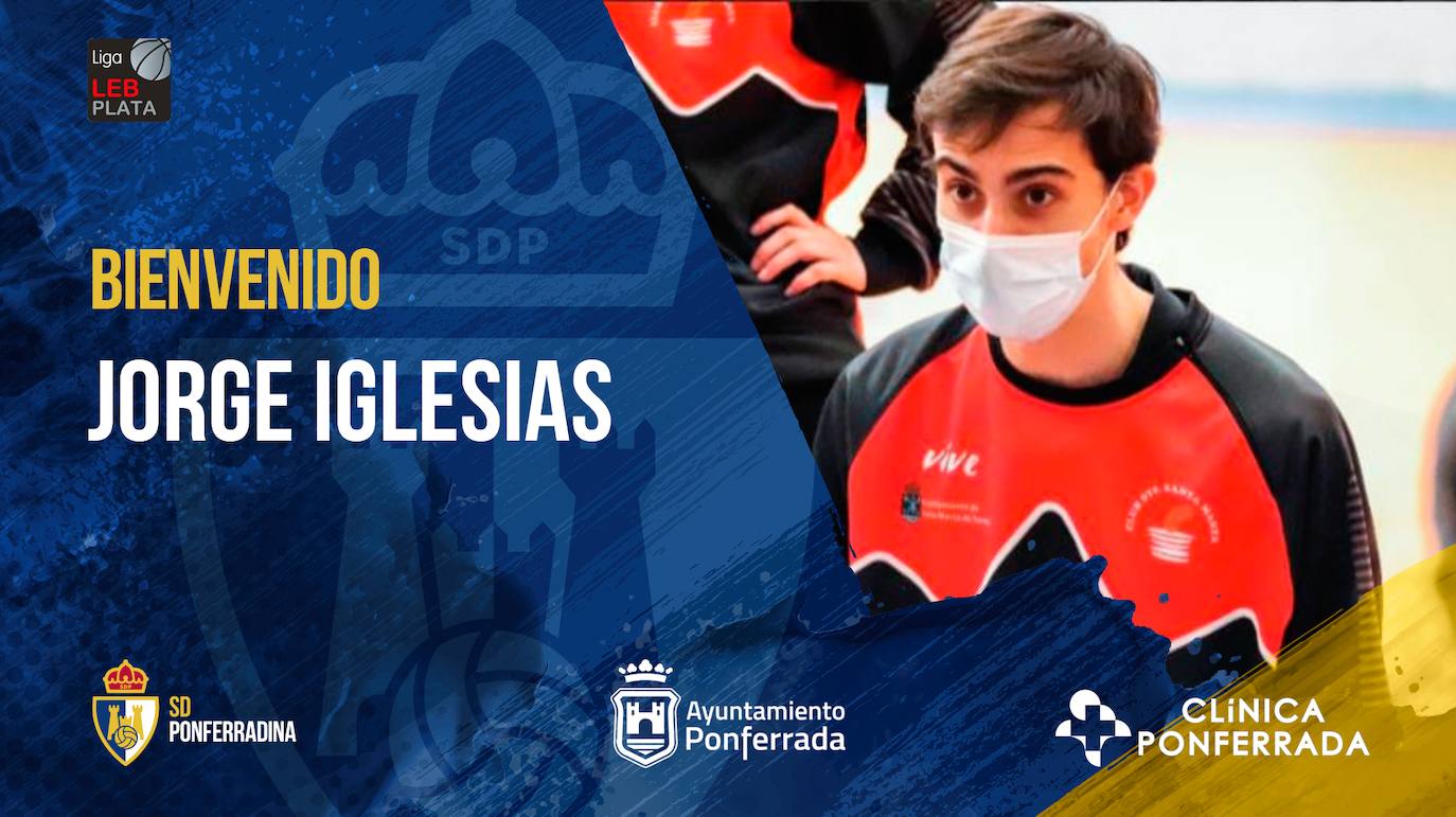 Jorge Iglesias, nuevo preparador físico del Clínica Ponferrada SDP