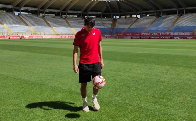 Joel López, nuevo jugador de la Cultu: «Vengo a trabajar; yo corro lo que me pidan y más»