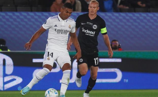 Casemiro altera la tranquilidad del Madrid