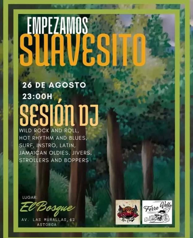 El festival Suavesito Party llega a Astorga el 26, 27 y 28 de agosto