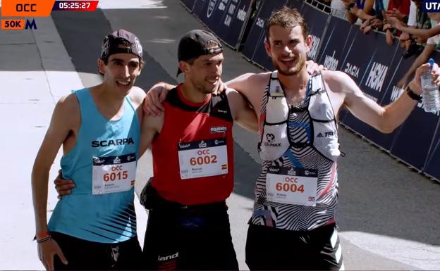 Merillas vuelve a brillar en los Alpes: vence en la UTMB de 55 kilómetros